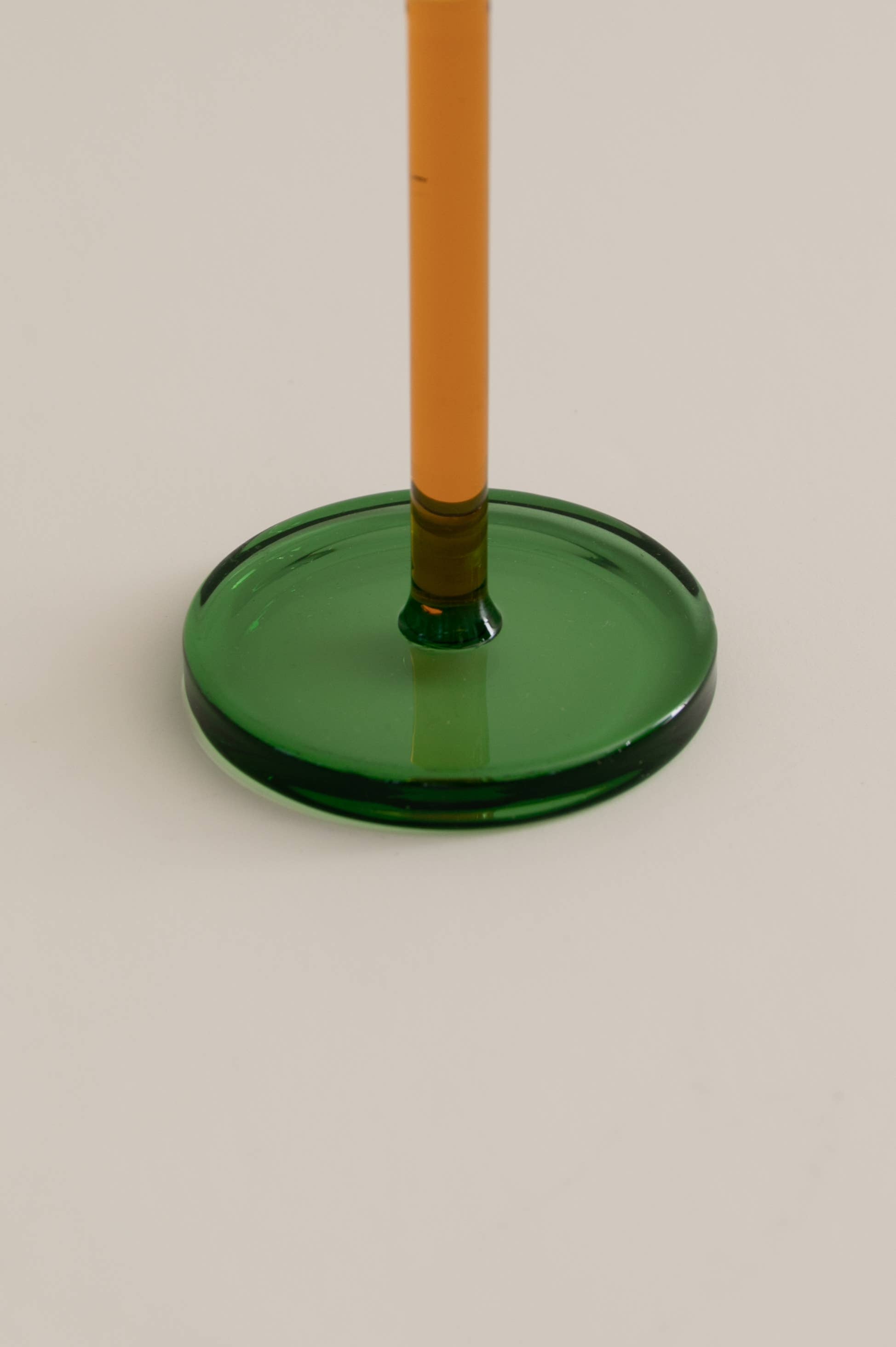Two-Tone Cocktail Glass Pair - Yellow and Green - Image 5