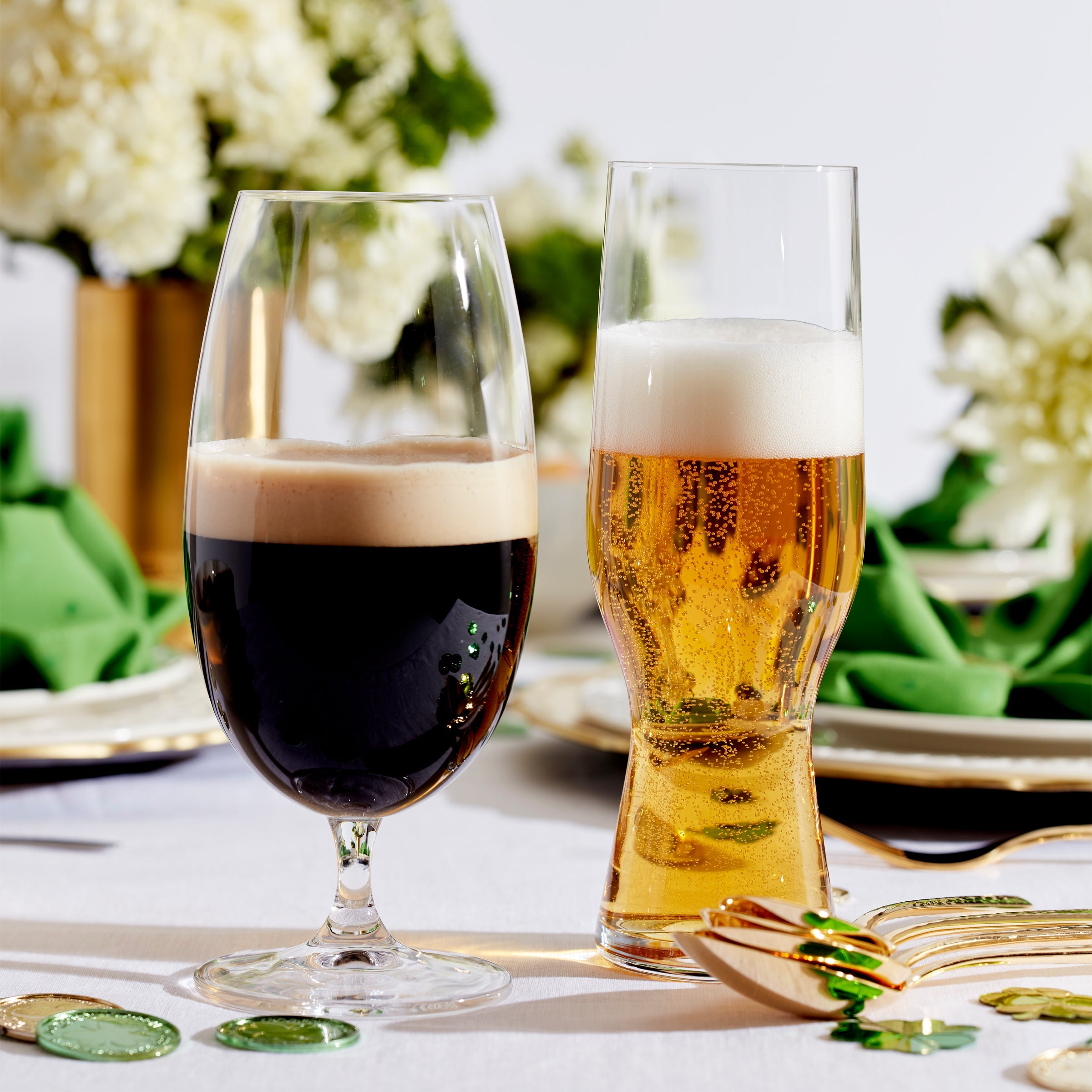 Assorted Beer Glasses, Set of 4 - Image 5