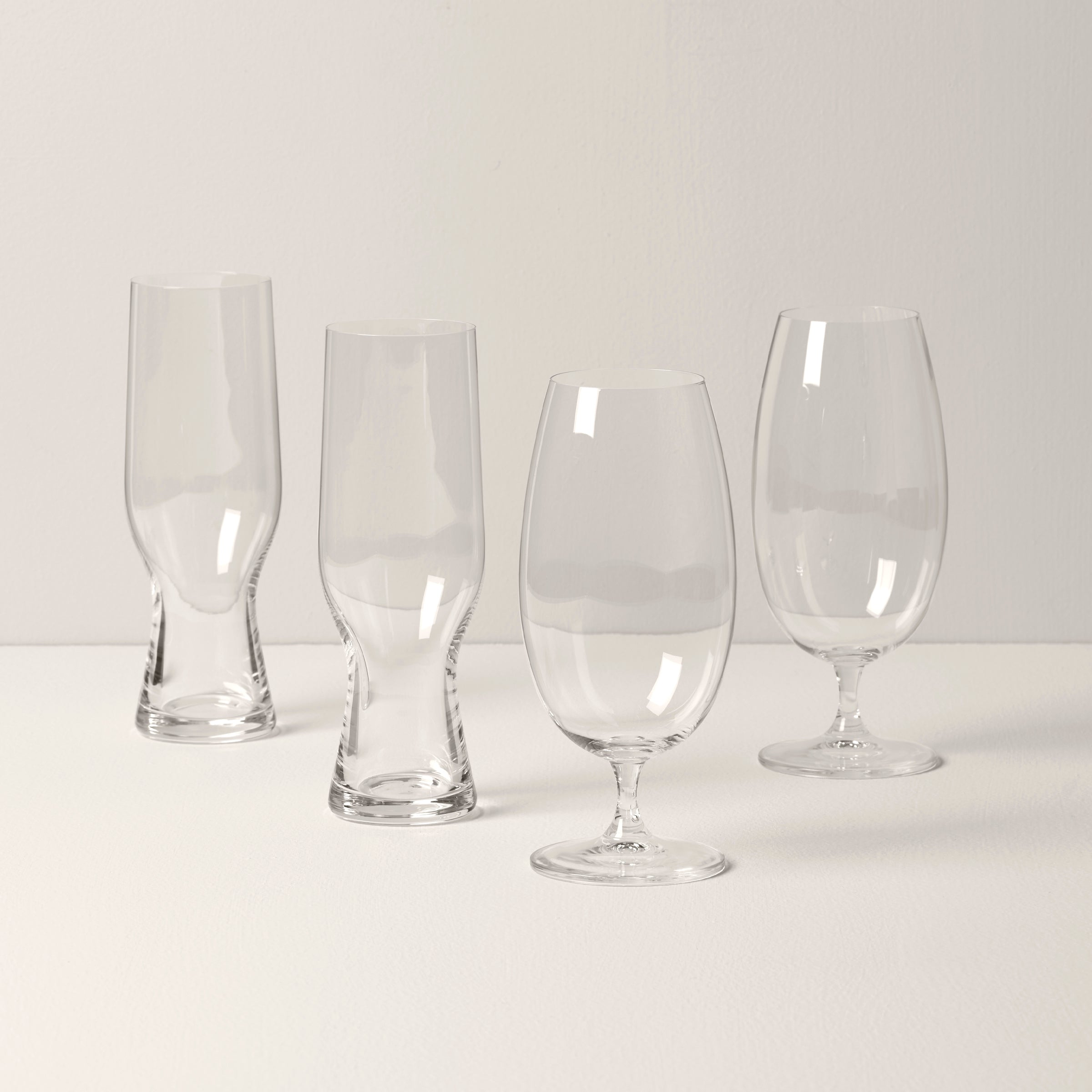 Assorted Beer Glasses, Set of 4