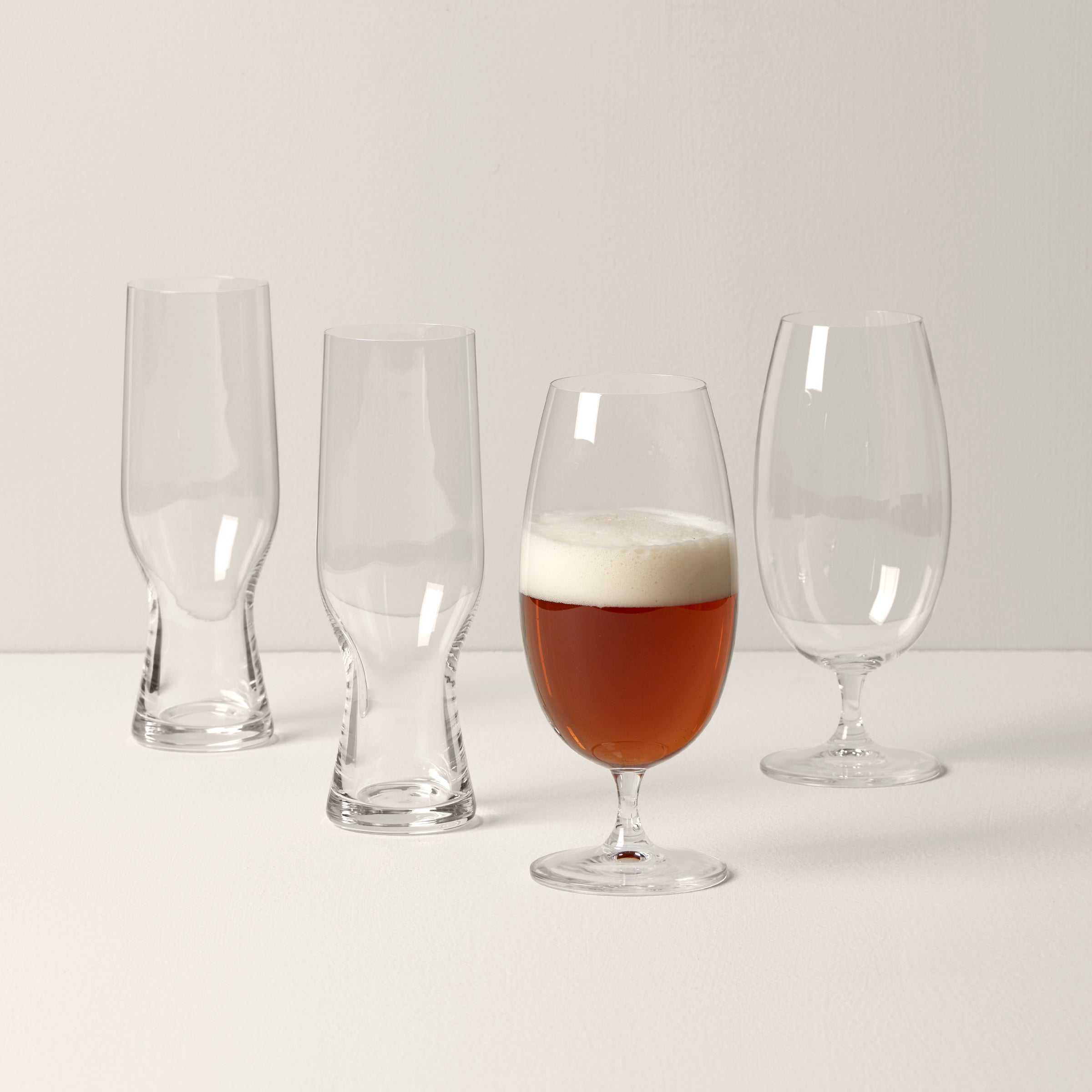 Assorted Beer Glasses, Set of 4 - Image 2