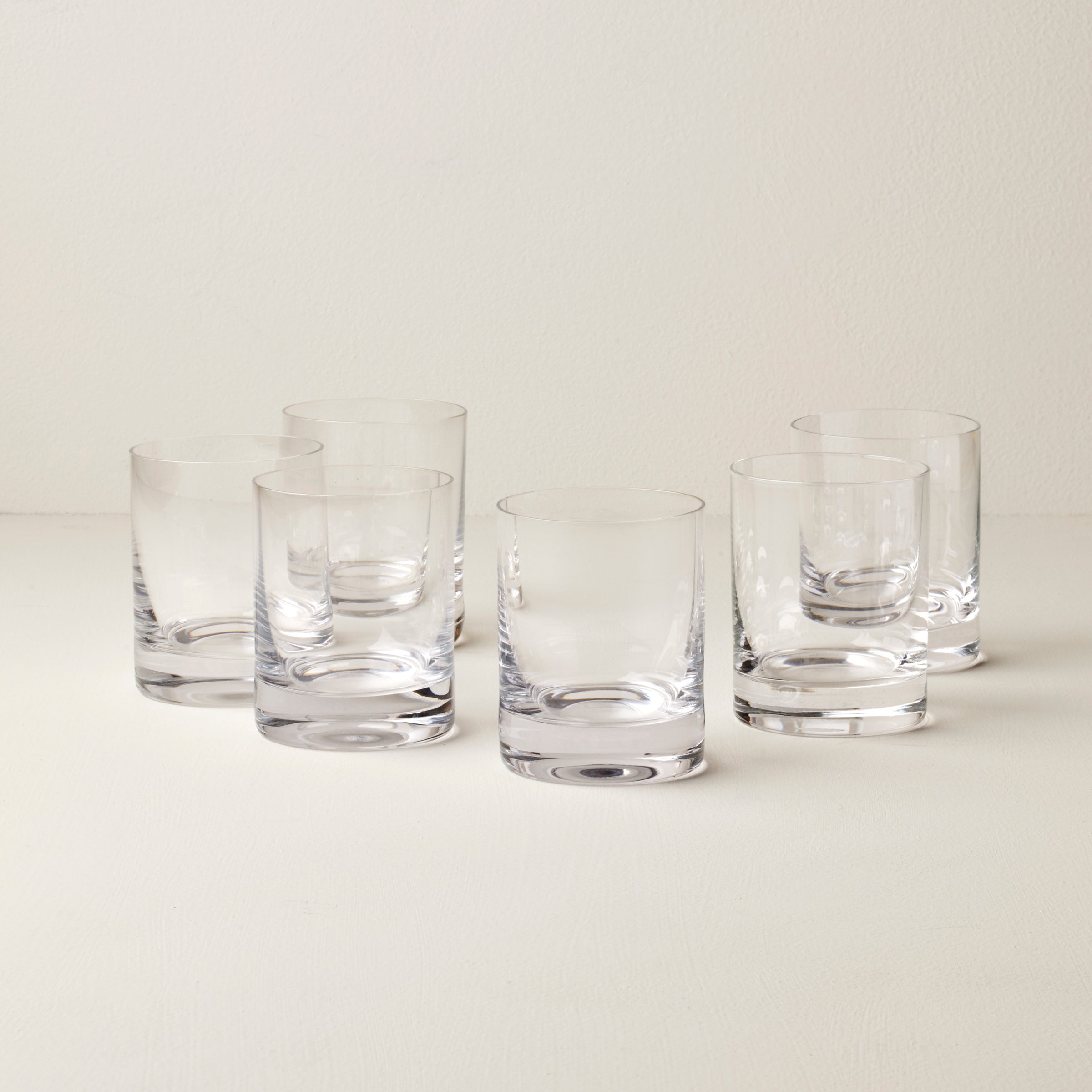 Cylinder Double Old Fashioned Glasses, Set of 6