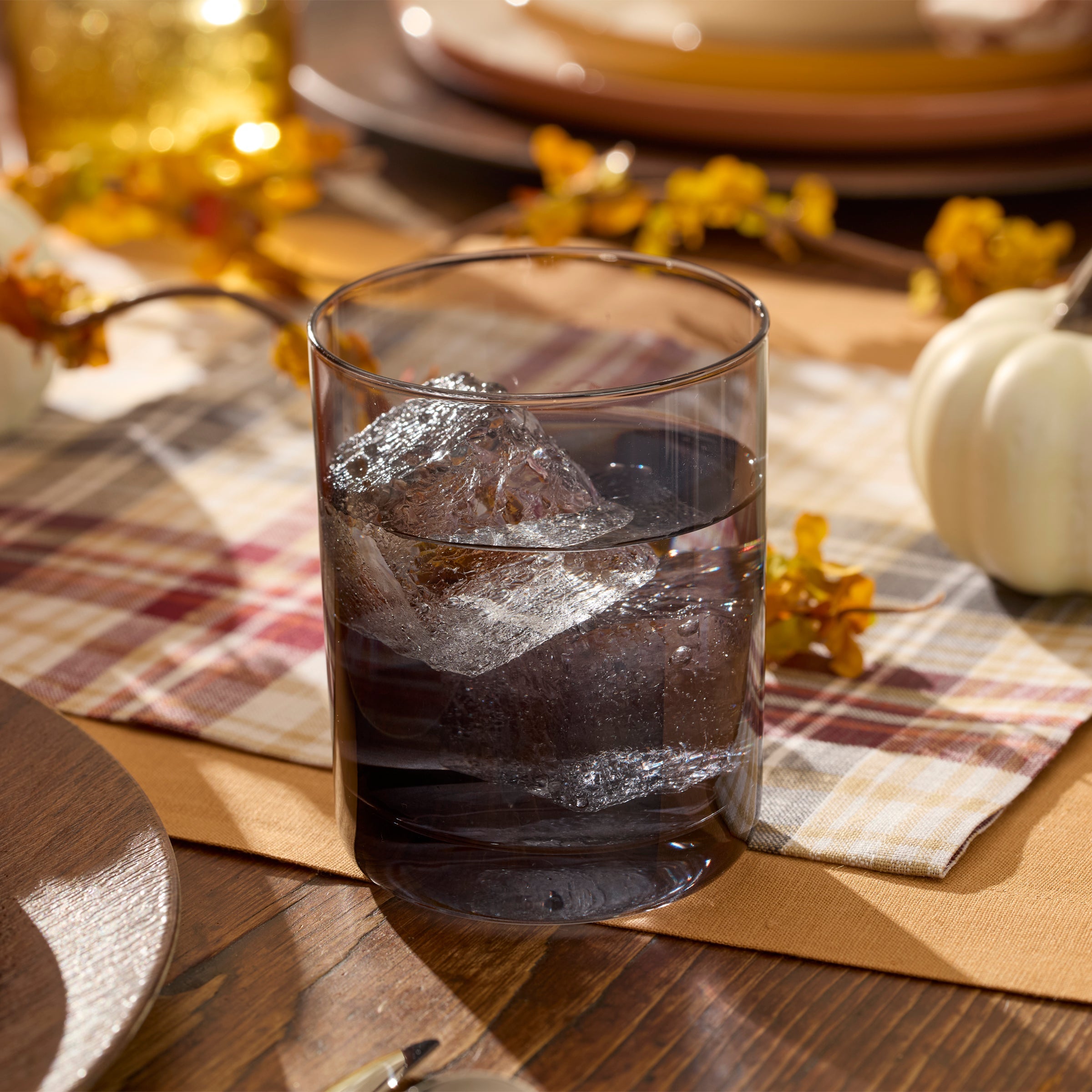 Ombre Jewel-Tone Double Old Fashioned Glasses, Set of 4 - Image 5