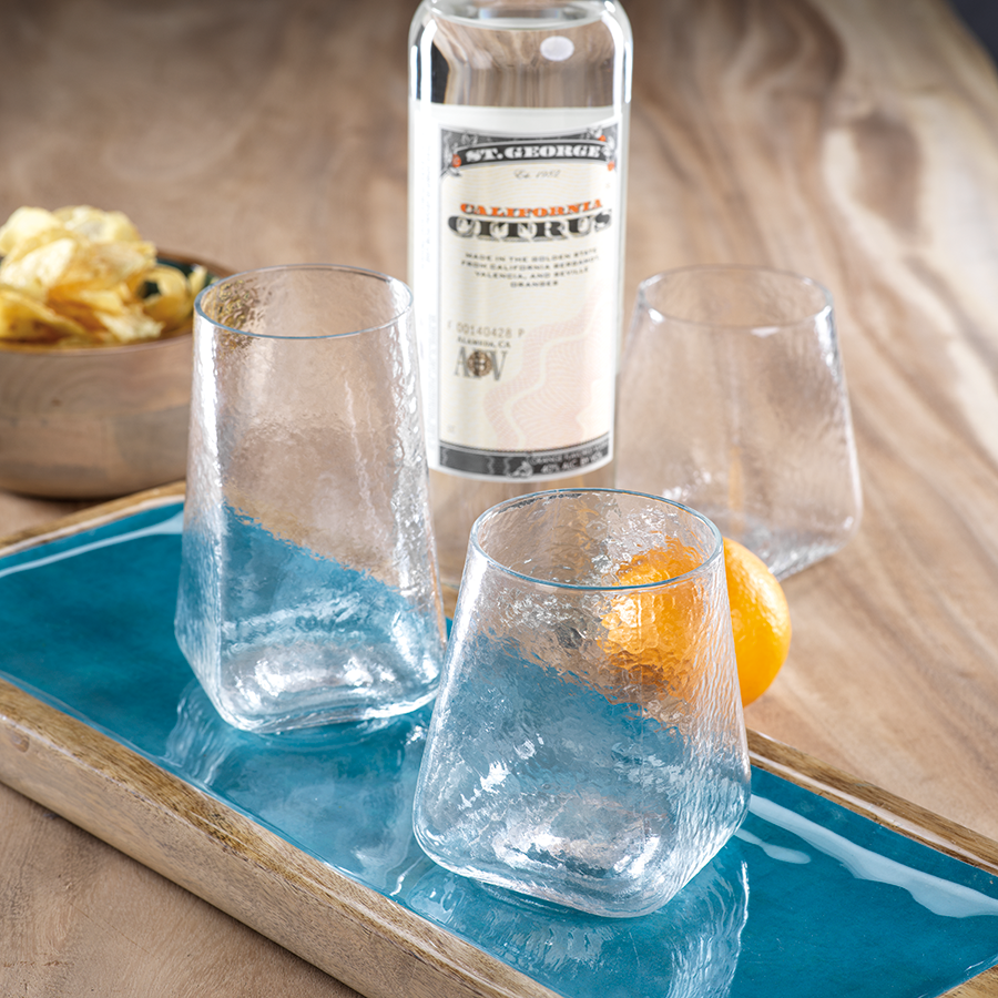 Hammered Rocks and Highball Glassware - Image 2