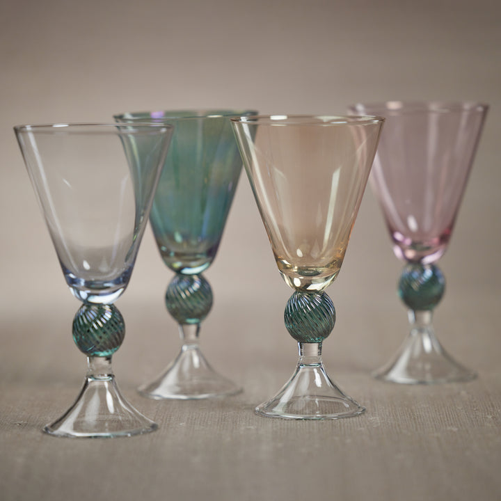 Vintage Stemmed Glass - Image 2
