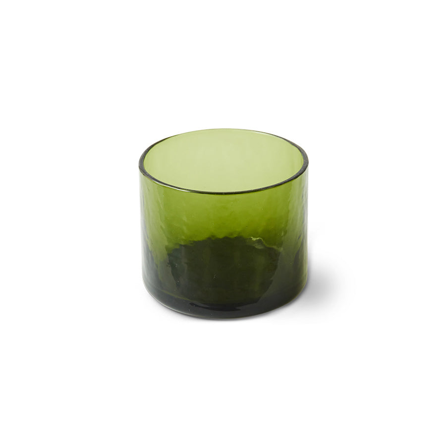 Olive Tube Drinking Glasses - Set of 4 - Image 2